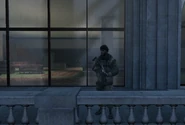 Russian soldier on Lustig balcony MW3