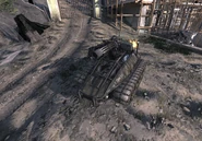 Destroyed UGV MW3