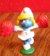 Smurfette Cheerleader
