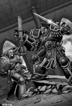 Abaddon vs. Loken