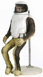 Thruster suit miniature at auction