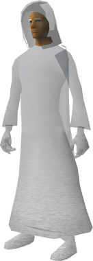 Ghostly robes equipped