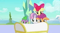 Spike and CMC hiding S03E11