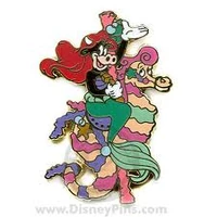 Clarabellearielcarouselpin