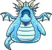 Blue Dragon Costume clothing icon ID 4082