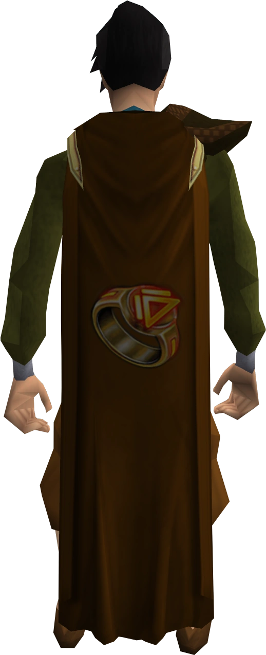 Dungeoneering cape equipped