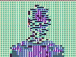 Glitch person