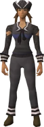 Naval set (grey) equipped
