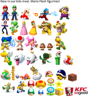 KFC figurines