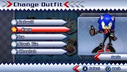 Sonic’s Race Suit