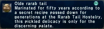 Olde rarab tail