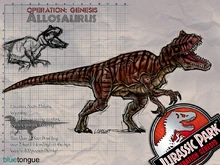 Allosaurus W