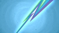Blue lightning bolt S1E14