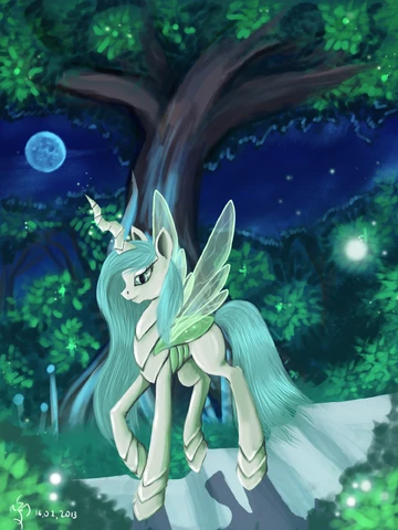 360px-Queen_Chrysalis_by_artist-dalagar.