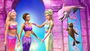 Barbie in A Mermaid Tale 2 Still 5 Merliah Summers Kylie Morgan Calissa Snouts Zuma
