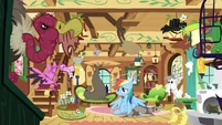 Rainbow Dash dizzy derp S03E13
