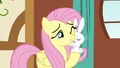 Angel nuzzles Fluttershy S3E13.png