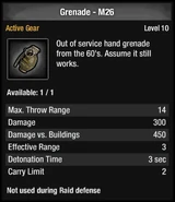 Grenade - M26