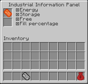 Energy sensor location card