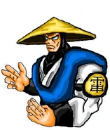Mortal Kombat ll Arcade Art Raiden