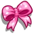 Pink Bow-icon