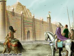 Daenerys ante las murallas de Meereen by Amoka©
