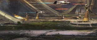 Fighters over Corellia
