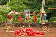 Dawn savaii shoulder the load