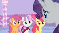 Rarity looks stressed S1E17