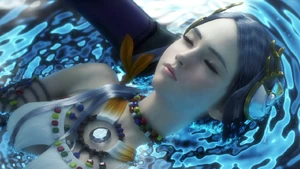 Caius puts Yeul into water