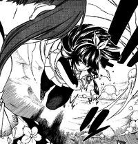 Kagura Charges at Erza