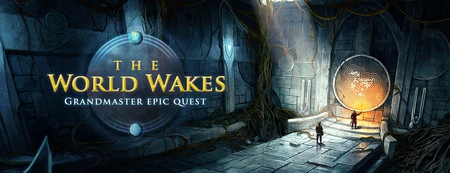 The World Wakes banner