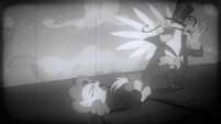 Gustave tying up Pinkie S2E24