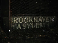 Brookhaven Asylum Sign