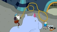 S5 e13 Xergiok with Jake's leg