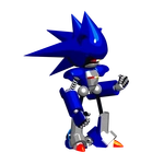 Mecha sonic test 01 by streakthunderstorm-d5bu6gg