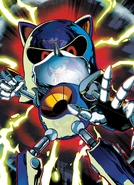 Metal Sonic archie version