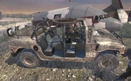 Humvee used by Ultranationalists MW2