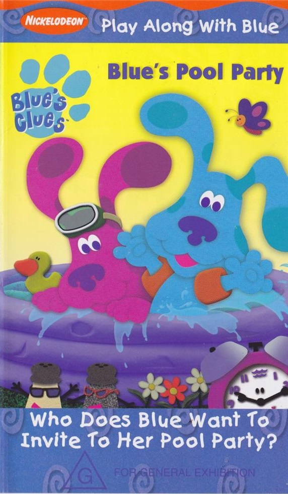 Blue's Pool Party (VHS) - Blue's Clues Wiki