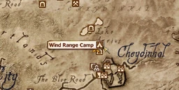 Wind Range Camp MapLocation