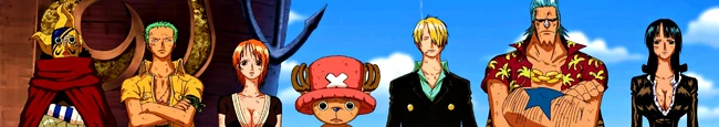 Mugiwaras en el funeral del Going Merry