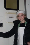 Emily as a bakery cook