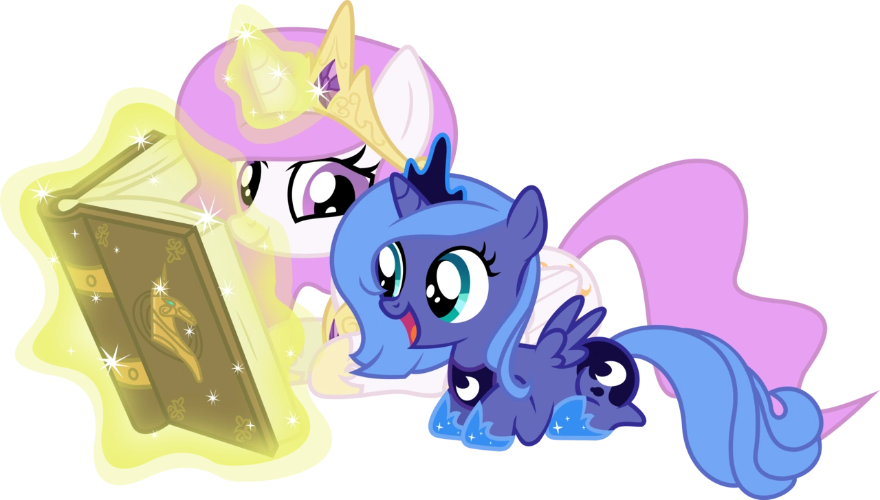Princess_Celestia_and_Princess_Luna_filly_reading_book.png