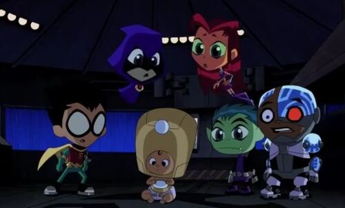 New Teen Titans (Shorts) Episode: Blackfires Babysitter 