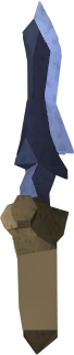 Argonite dagger detail