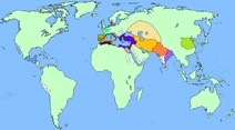 Map of 131 BC