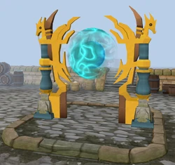 Ornate portal