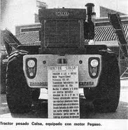 1977 CALSA TD-08 Tractor Diesel Pegaso engine
