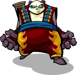 Panda King no background