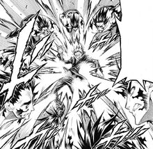 Hinokage attacks Chougasaki